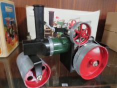 A BOXED MAMOD STEAM ROLLER