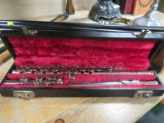 A CASED FLUTE BY J R LAFLEUR & SON Ltd