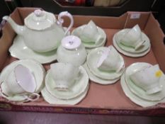 A ROYAL ALBERT POLKA DOT TEASET