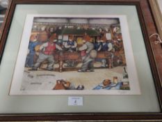 SIGNED LTD EDITION 143 / 350 RABBIT PICTURE