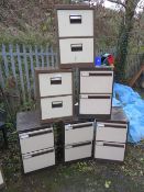 A SELECTION OF FILING CABINETS