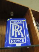 A ROLLS ROYCE ADVERTISING PETROL CAN