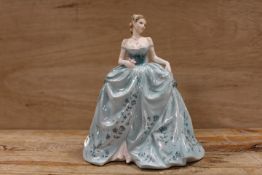 A COALPORT FIGURINE 'ROYAL PREMIERE' LIMITED EDITION 169 OF 7500