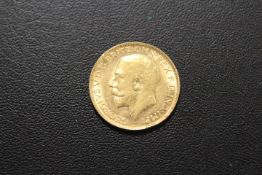 A GEORGE V FULL SOVEREIGN DATED 1911
