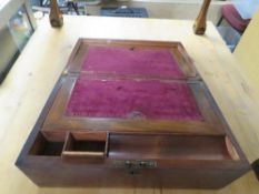 A VINTAGE WRITING SLOPE A/F