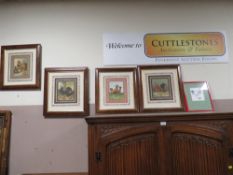 A SET OF FOUR MODERN FRAMED 'FOWL' PRINTS AND TWO MORE SIMILAR (6)