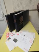 GB RANGE OF STAMPS IN PAIR OF BOXED DAVOS 1840ID ON ENTIRE, USFUL QV 