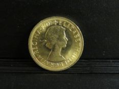 QUEEN ELIZABETH II 1966 SOVEREIGN