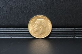 GEORGE V 1912 HALF SOVEREIGN