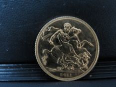 QUEEN ELIZABETH II 2011 SOVEREIGN