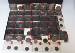 QUEEN VICTORIA - A COLLECTION OF COPPER AND BRONZE ISSUES, half farthing to penny, to include