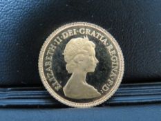 QUEEN ELIZABETH II 1980 HALF SOVEREIGN