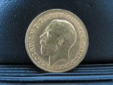 GEORGE V 1914 HALF SOVEREIGN