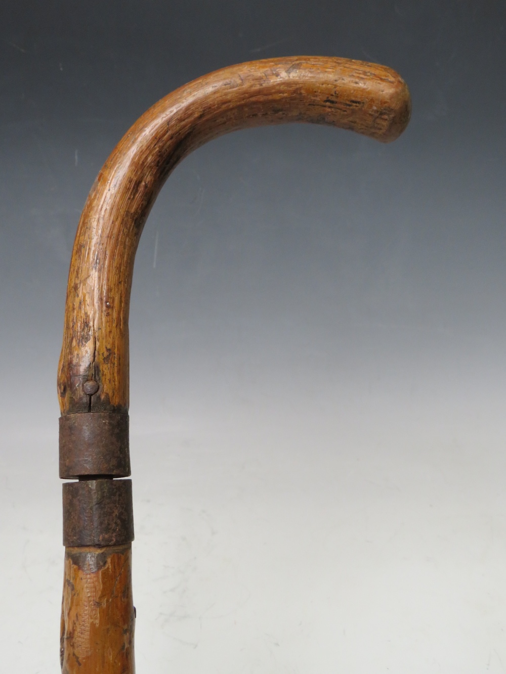 A 19TH CENTURY SWORDSTICK, overall L 89 cm A/FCondition Report:Blade is stuck - Image 4 of 4