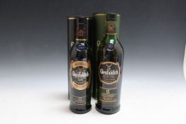 1 BOTTLE OF GLENFIDDICH 12 YEARS OLD SPECIAL RESERVE IN GIFT TUBE, together with a 1 litre bottle of