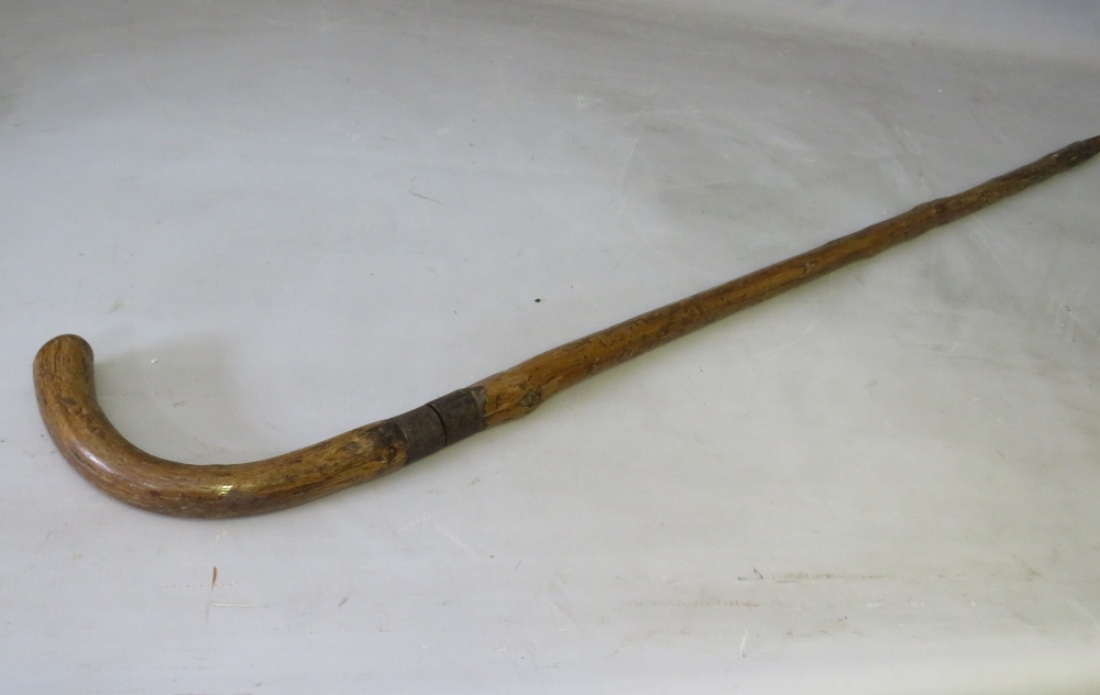 A 19TH CENTURY SWORDSTICK, overall L 89 cm A/FCondition Report:Blade is stuck - Image 3 of 4