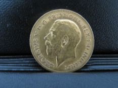 GEORGE V 1912 HALF SOVEREIGN