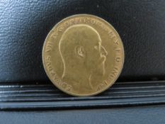 EDWARD VII 1903 HALF SOVEREIGN
