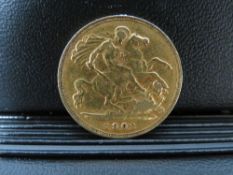 EDWARD VII 1902 HALF SOVEREIGN