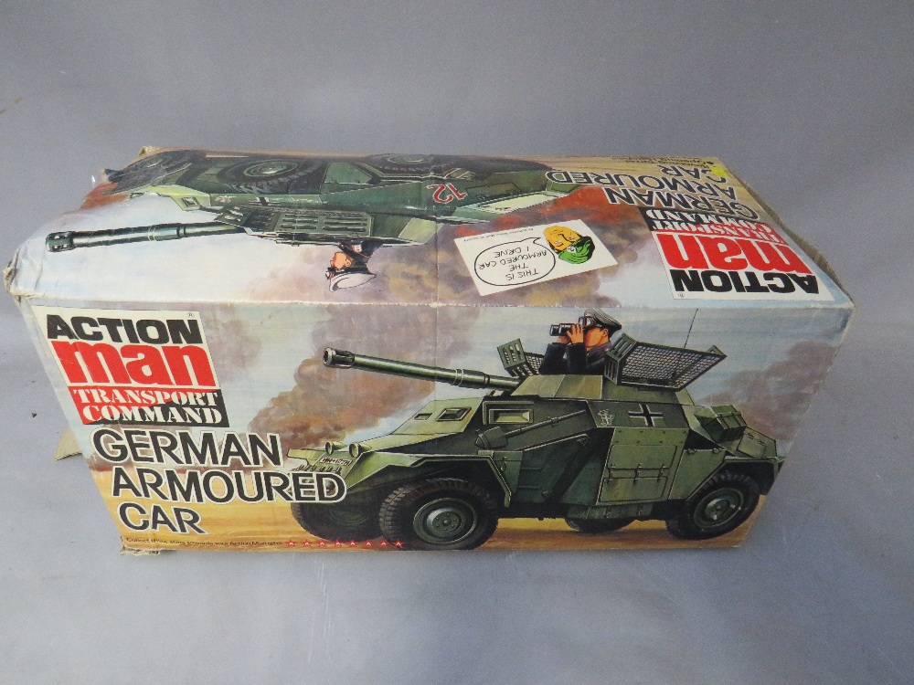 A BOXED ACTION MAN GERMAN ARMOURED CAR - Image 6 of 7