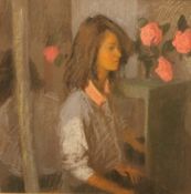 ATTRIBUTED TO MARY BERESFORD WILLIAMS (1913-2003). See verso, portrait study of a seated young