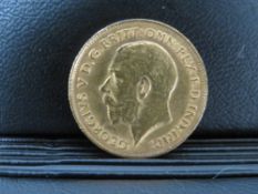 GEORGE V 1912 HALF SOVEREIGN