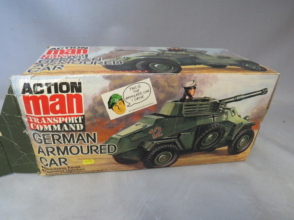 A BOXED ACTION MAN GERMAN ARMOURED CAR - Image 7 of 7