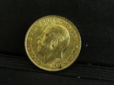 GEORGE V 1913 SOVEREIGN
