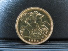 QUEEN ELIZABETH II 1982 HALF SOVEREIGN