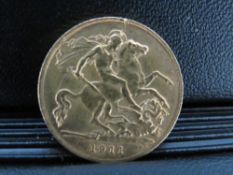 GEORGE V 1911 HALF SOVEREIGN