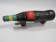 VINTAGE METAL ADVERTISING SIGN FOR COCA COLA