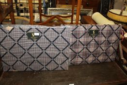 FIVE MODERN FABRIC MEMO BOARDS