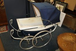 A VINTAGE MARMET PRAM