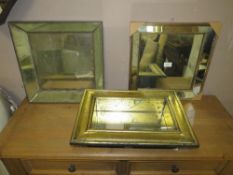 THREE MODERN MIRRORS