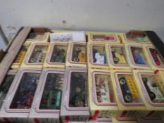 FORTY BOXED DAYS GONE BY DIE CAST VEHICLES TO INCLUDE HORSE DRAWN EXAMPLES