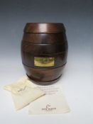 A REMY MARTIN COGNAC SECTIONAL WOODEN GAMES BARREL COLLECTION - ADVERTISING INTEREST