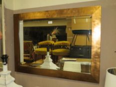 A MODERN RECTANGULAR MIRROR 65 X 90 CM