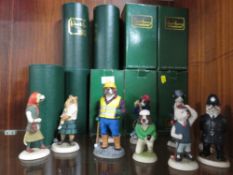 NINE ASSORTED ROBERT HARROP FIGURES