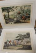 A FOLIO OF FIVE HUNTING SCENES BY EDWARD ORME