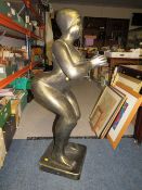 A MODERN 'THE BATHER FIGURE H- 110 CM