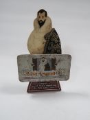 VINTAGE ADVERTISING SIGN FOR GRANDEE PANATELLA CIGARS