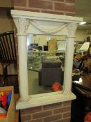 A MODERN GRECO-ROMAN STYLE MIRROR