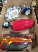 A BOX OF ANITA HARRIS / WORCESTER ETC A/F