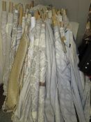 A LARGE QUANTITY OF MODERN MATERIAL ON ROLLS