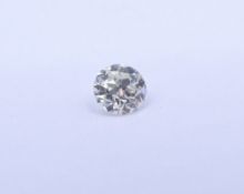 Altschliff Diamant 0,40ct., si, I-J
