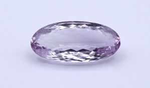 heller Rose de France Amethyst, 66,5ct., 40,0x18,8x13,1mm