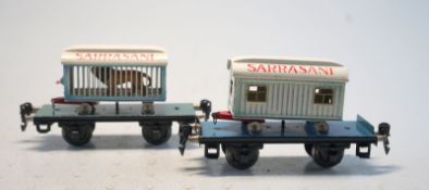 Märklin 1929ff, Gebr. Märklin & Cie., G.m.b.H. Göppingen: 2 märklin-Wagen 