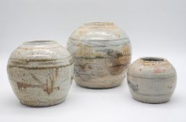 3 Vorratsgefäße - Südchina 18./19. Jh.