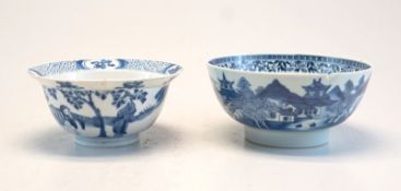 2 Schalen 18. Jh. Kangxi -Besch.