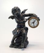 Putto mit Weckwerk ca um 1870 v. Victor Reclus, Paris